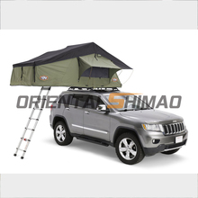 Strong tent on the roof top of the car