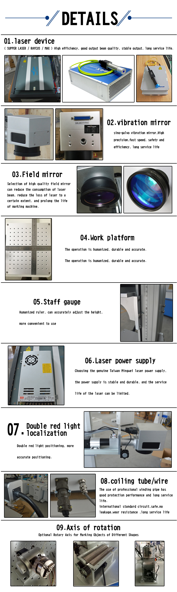 2023 laser machine new price factory cheap co2 fiber uv wholesale for engraving work