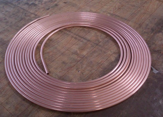 Straight ASTM C10100 C10200 Copper Tube / Copper Pipe with competitive price