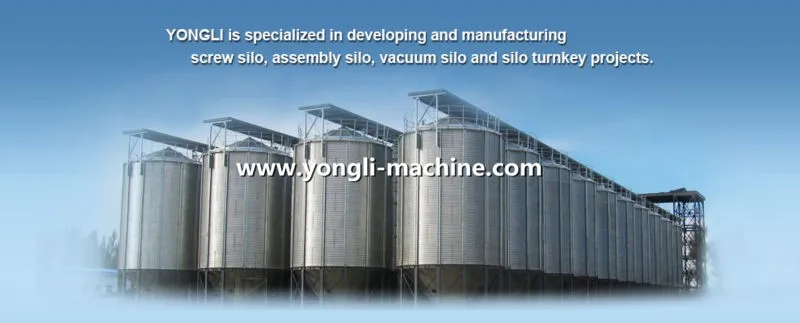5000 tons grain storage silos