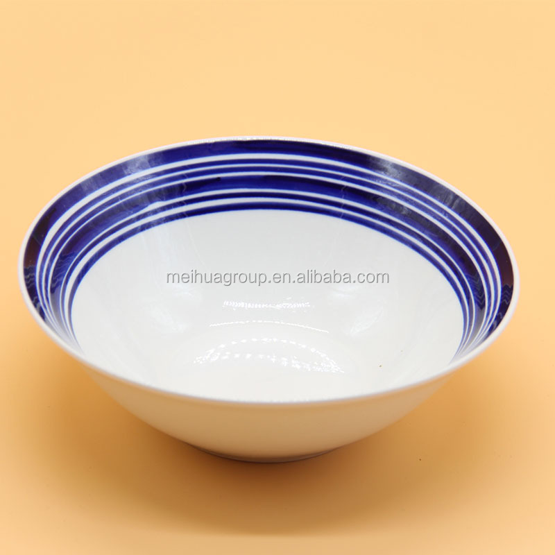 Fruta Arroz Ensaladeras Cuenco de madera de bamb/ú Grande para Ramen Miso Tallarines Pho Pasta Cuencos de madera reutilizables sostenibles naturales de primera calidad,L Ensalada