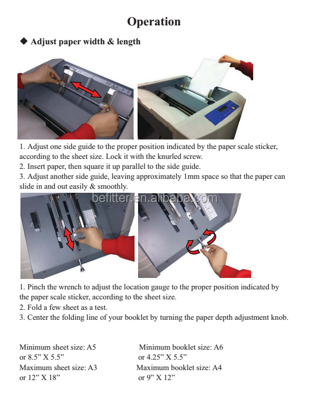 bmp350 automatic flat spine booklet maker machine for desktop