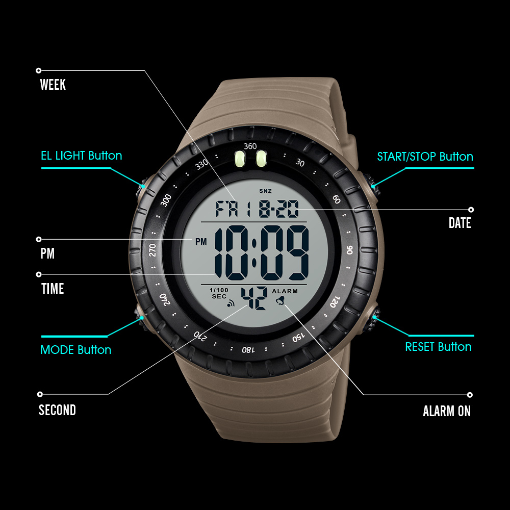 New models SKMEI 1420 promotional wrist watch sport watch band digital mens watches