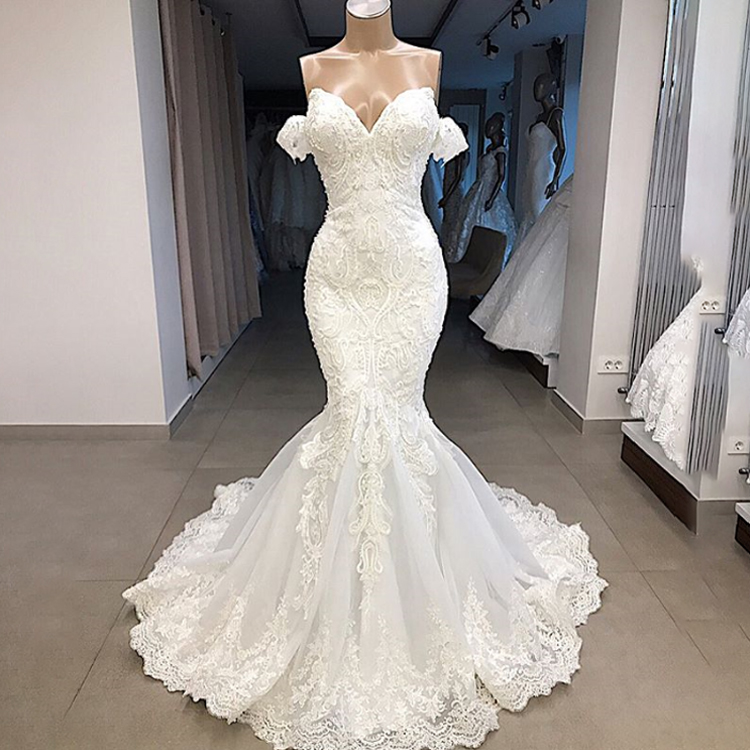 China Mermaid Sweetheart Lace Wedding Dress China Mermaid Sweetheart Lace Wedding Dress Manufacturers And Suppliers On Alibaba Com