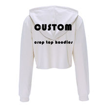 wholesale crop top hoodies