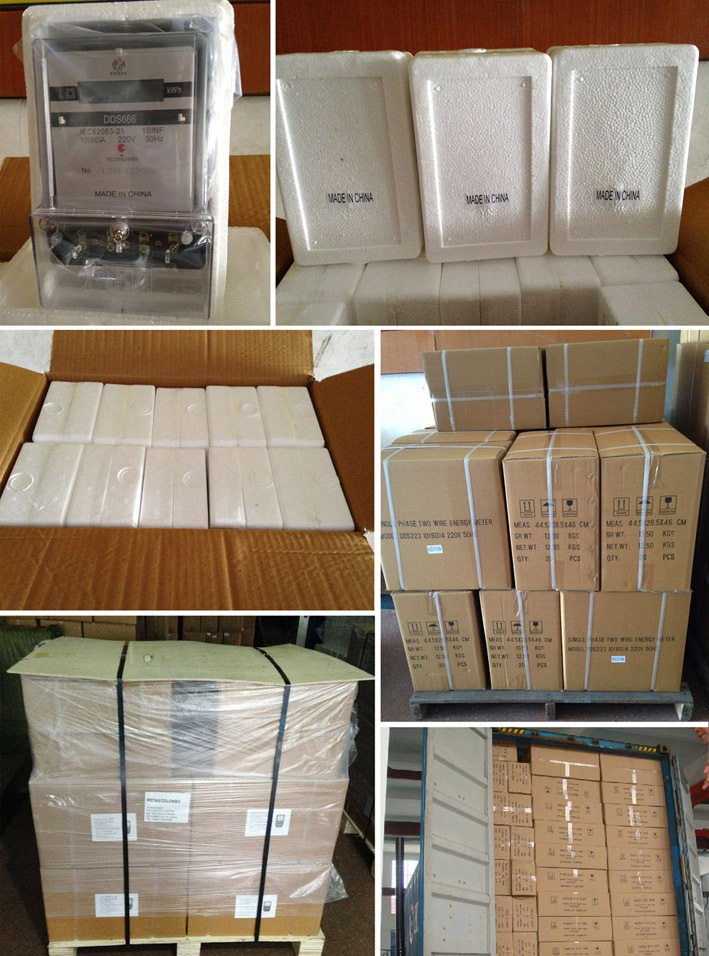 127V/230V 5(30)A single phase two wire din rail active kwh meter with pulse output