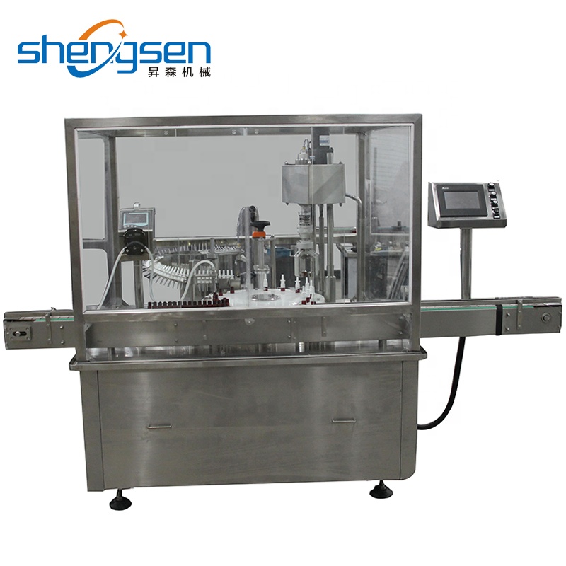 Полностью автоматическая машина для розлива аэрозольных бутылок