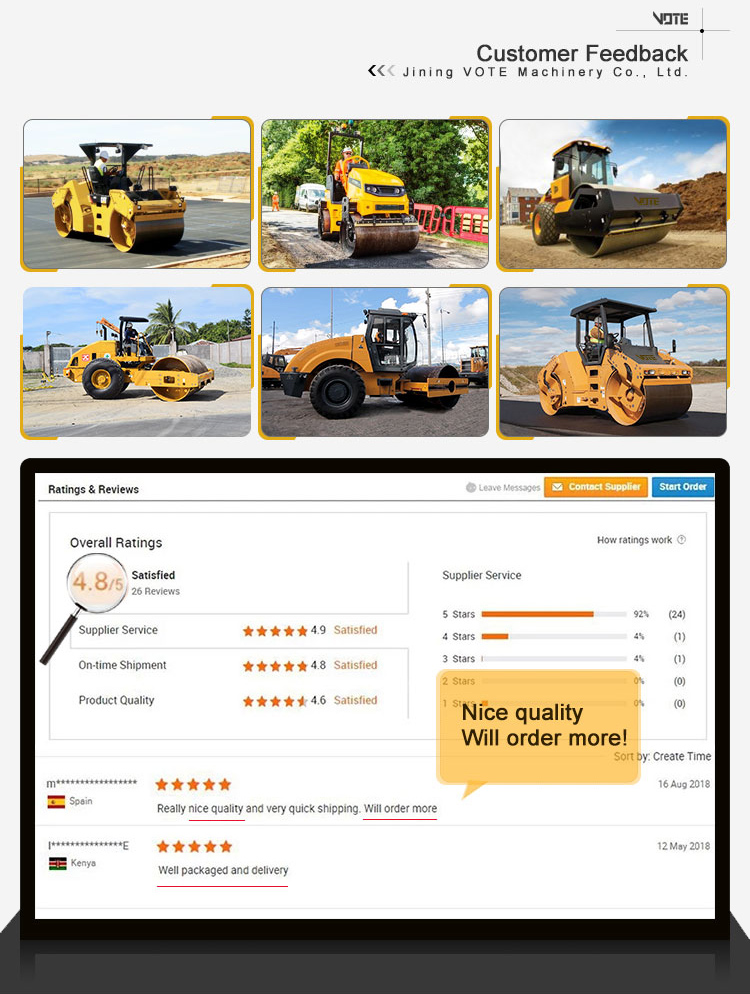Hot sale road roller used for asphalt roads compactor roller