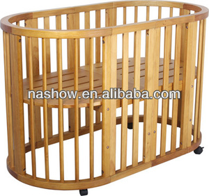 oval cot bed