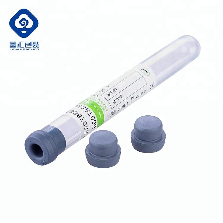 Пробка из бутилкаучука для трубки для забора крови