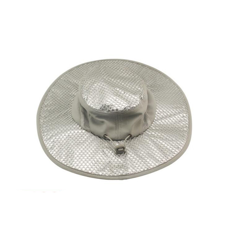 2019 New Design Sunscreen Summer Cooling hat Air Conditioning Hat Heatstroke Protection Wide Brim Fishing Hat