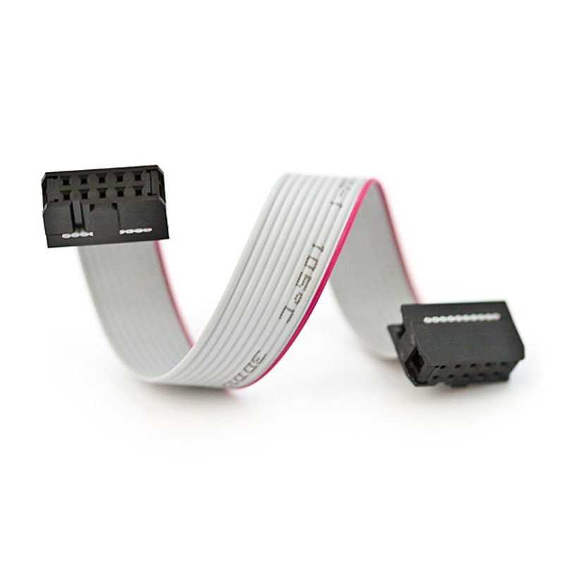 70Cm 2.54MM 10 Pin Usb Asp Isp Jtag Avr Wire 10P Idc Flat Ribbon Data Cable vh