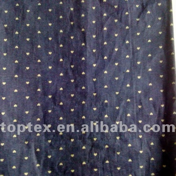 100% хлопок разряда печати саржевого переплетения джинсовая ткань для джинсов