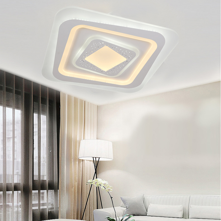 Ultra-Thin Acrylic Modern Led Ceiling Lights For Living Room Bedroom Plafon Lamp