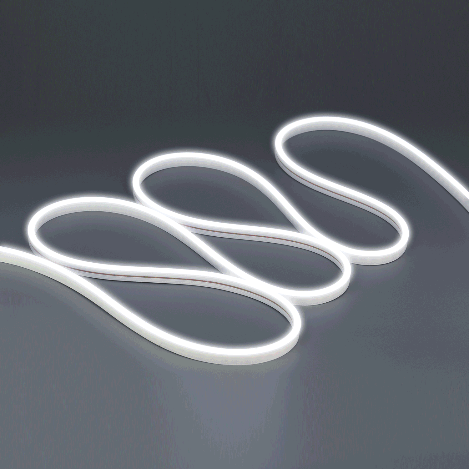 High voltage Addressable dmx full color ac 110v 220v RGB led neon flex rope strip light