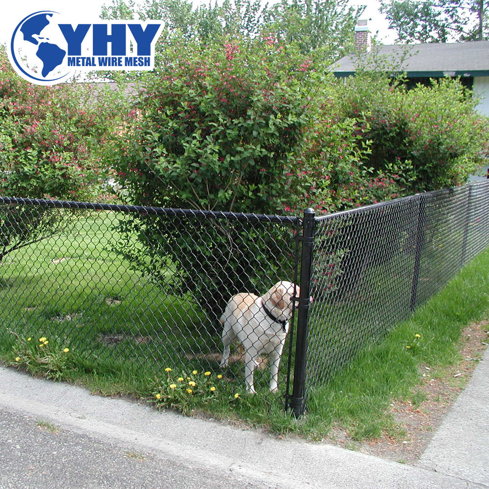woven wire dog fence
