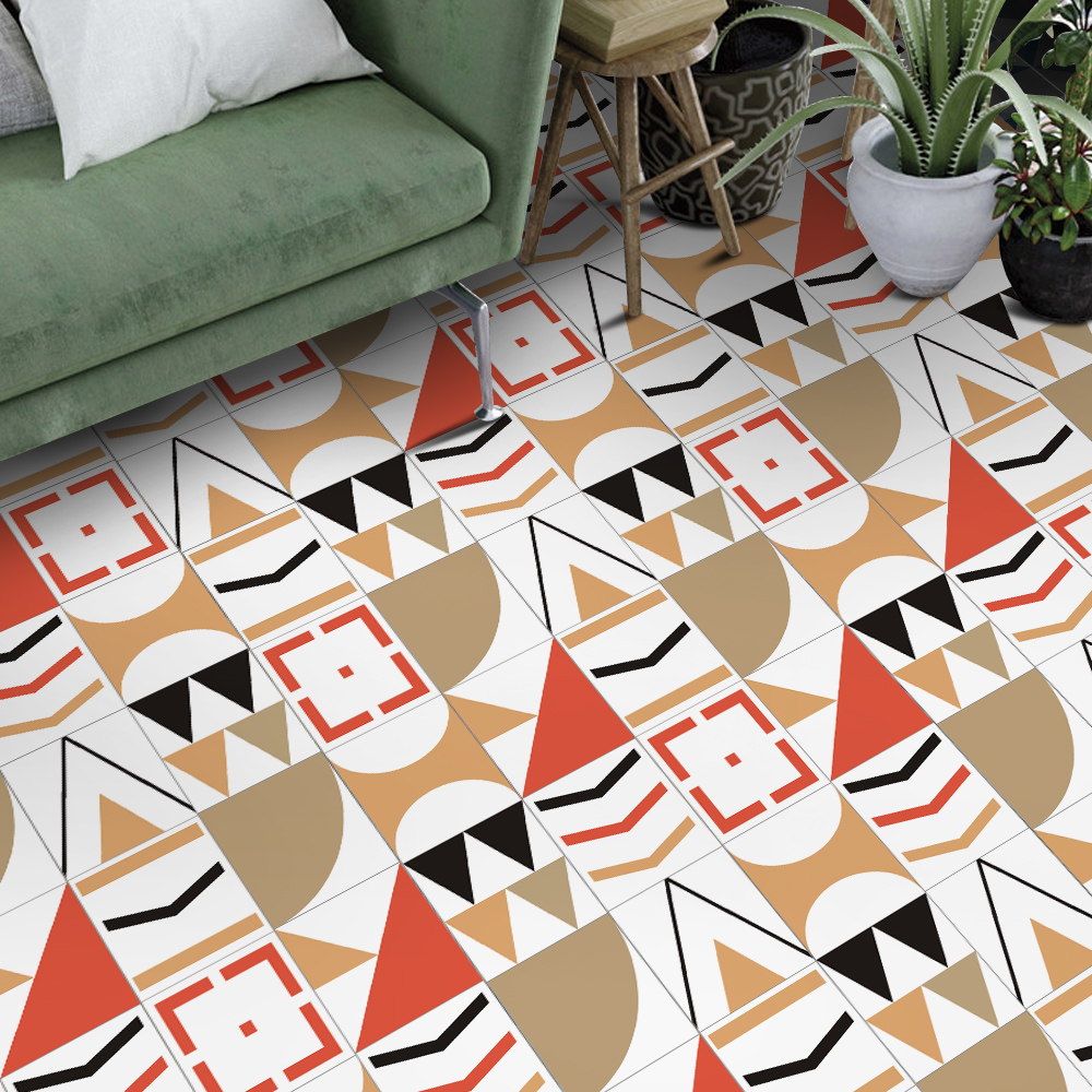 3D Декоративные самоклеющиеся водонепроницаемые наклейки для напольной плитки