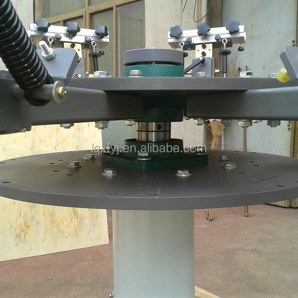 manual 8 color 8 station carousel t shirt silk screen printer with micro registration for sale