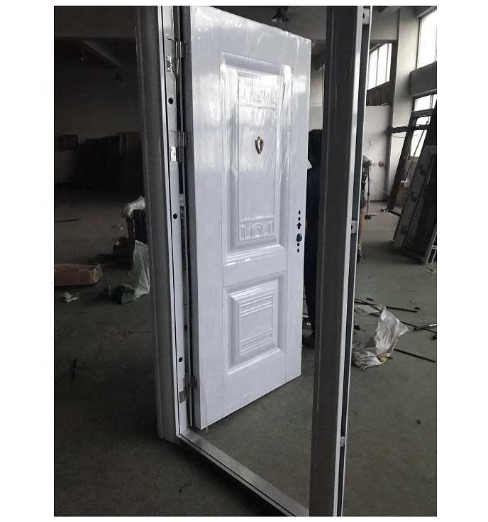 Modernas portas de segurança casas, lowes portas de ferro forjado portas de segurança, porta de segurança à prova de bala