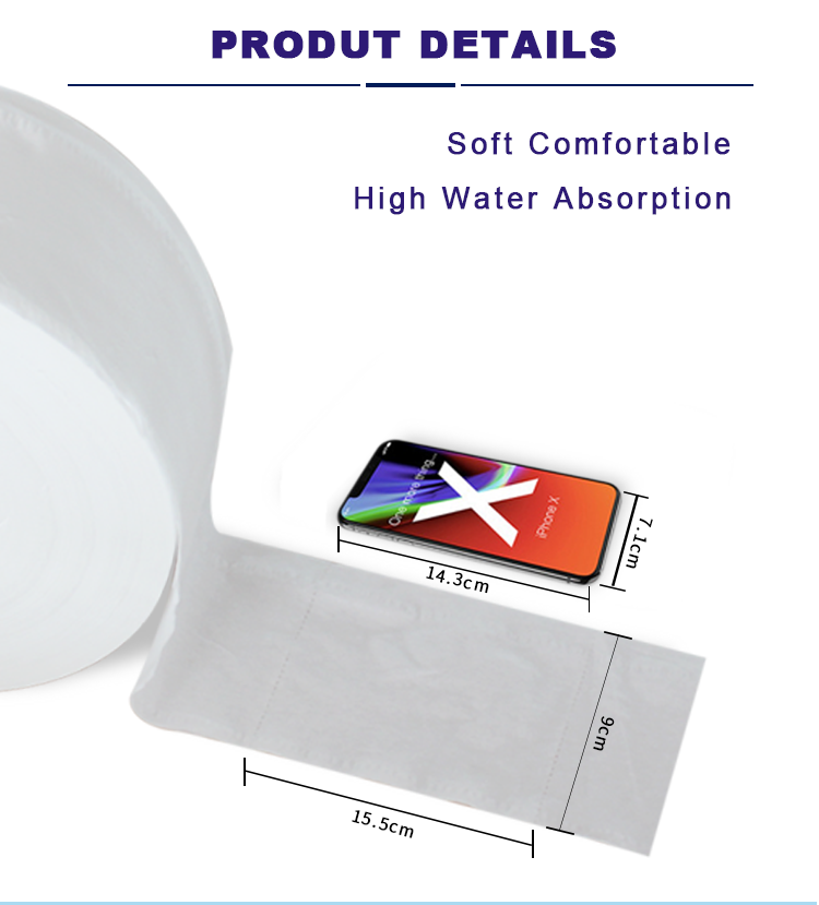 2 Layer Native Wood Pulp Giant Roll High Quality Tissue 8 Volume