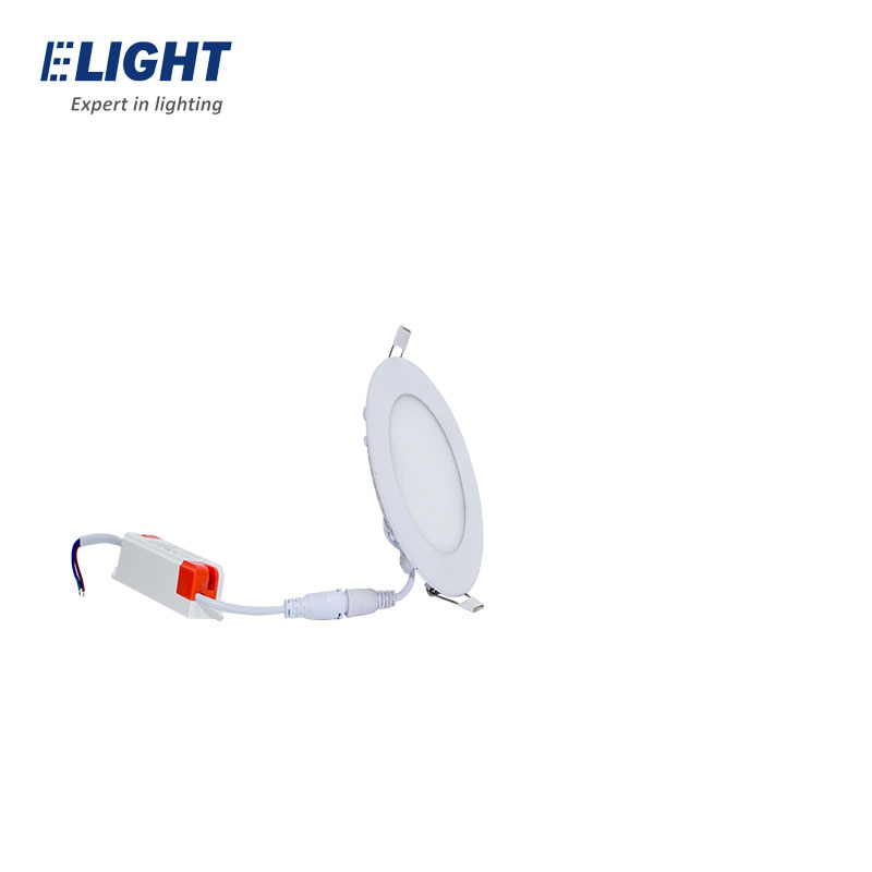 12w led тонкий светильник круглый панельный свет