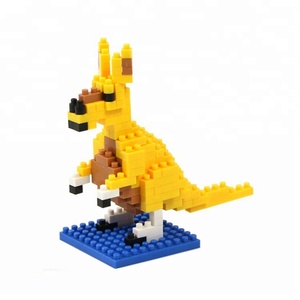 kids toys nano block connecting animals toy mini kazi building block for children, nano block wholesale,eco building block