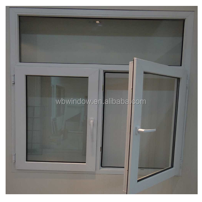 Bahamas swing PVC janelas de Batente de Janela aberta