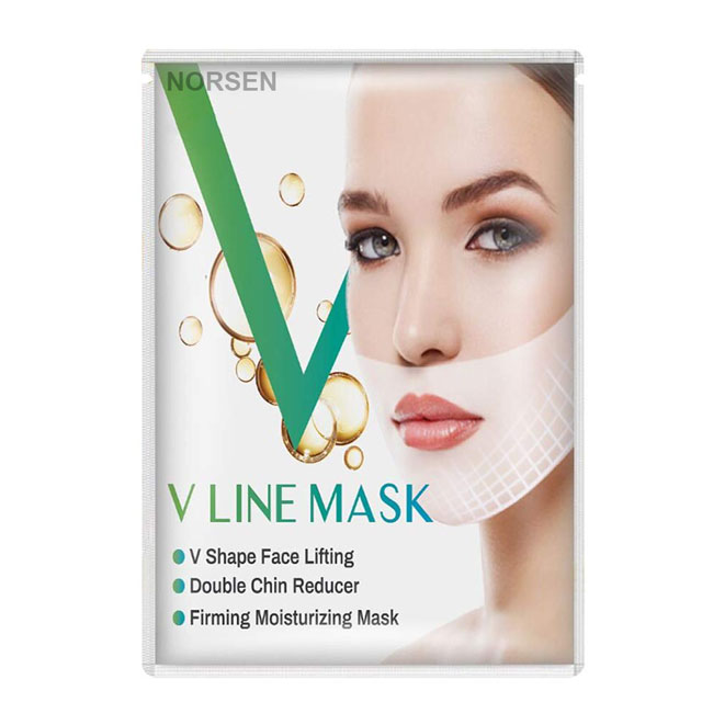 Hot Selling New Design Firming Moisturizing V Shape Line Face Mask wholesale