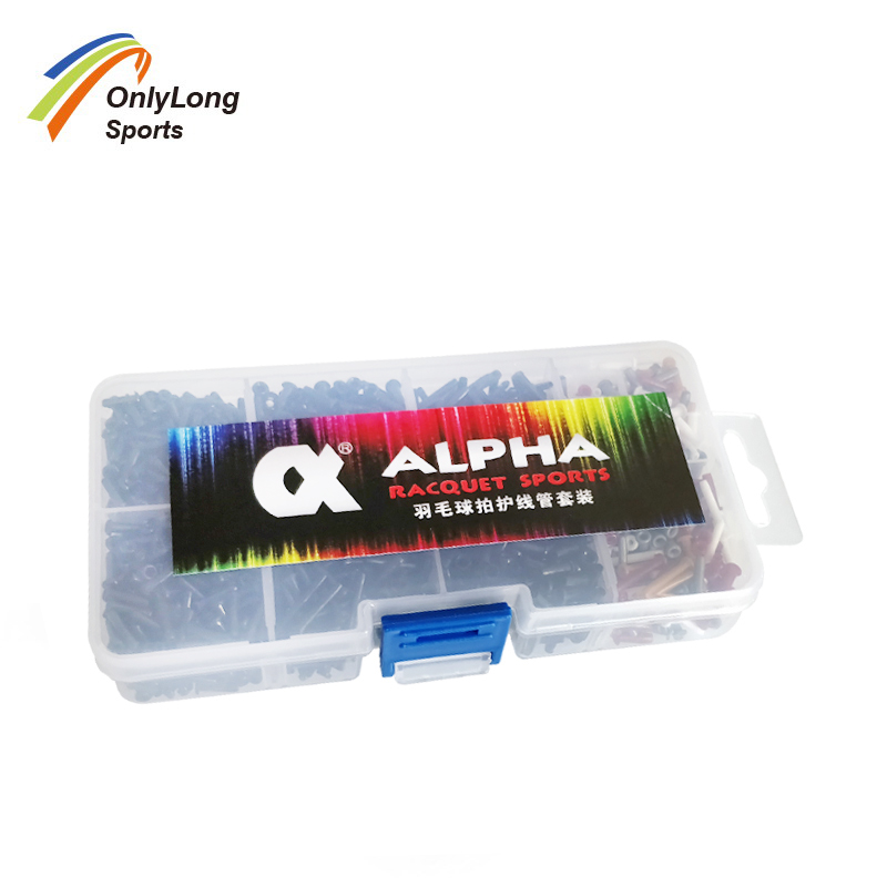 Набор прокладок для ракетки для бадминтона, прокладки для ремней, инструменты для защиты с одним отверстием и двойным отверстием
