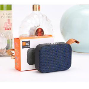 2019 new products high-end fabric vatop mini portable bluetooth speaker with fm radio
