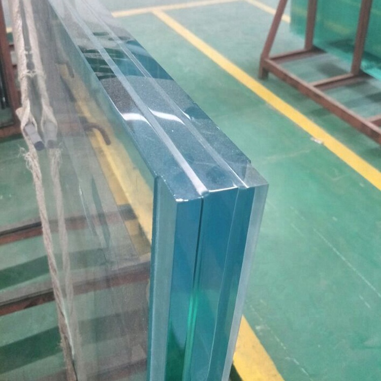 Exterior super thick laminated tempered glass swimming pool wall panel price per square meter