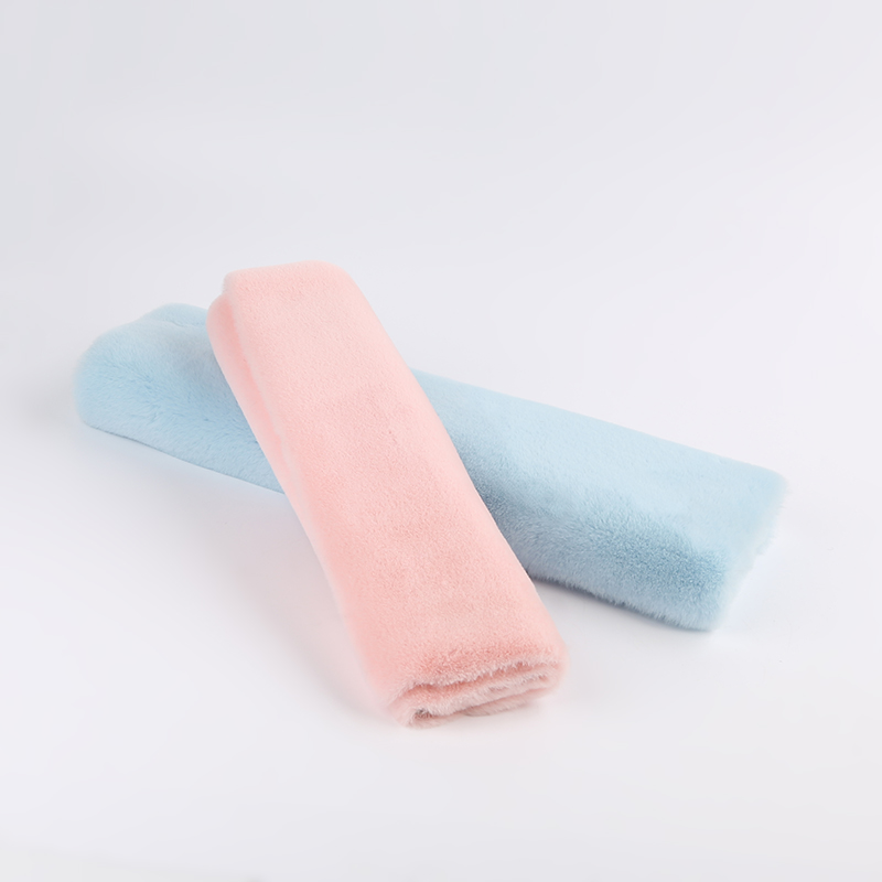 100% полиэстер 10-20 мм очень мягкая плюшевая меховая ткань из кроличьего меха