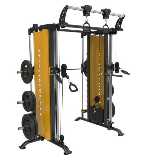 Функциональный Тренер Плюс Смит машина с балансом веса блоки/кросс-fit стеллаж для выставки товаров JG-6890