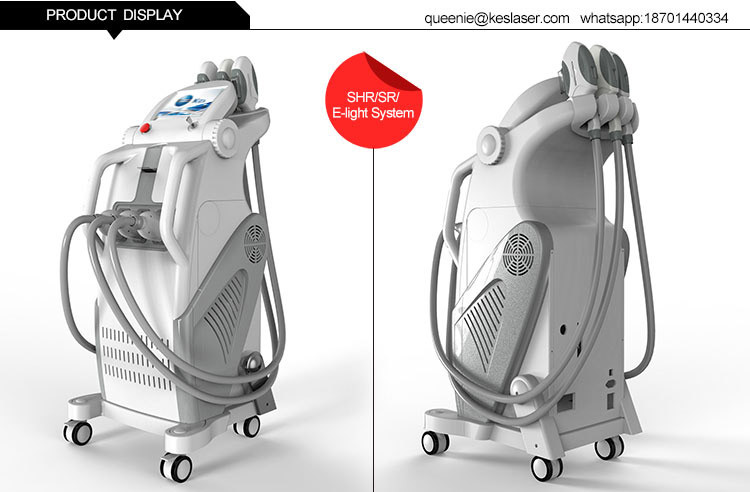 KES TUV Medical CE approved shr rf ipl/shr elight ipl hair removal/ipl opt shr hair removal machine