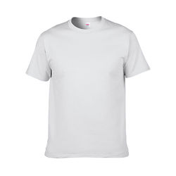 Camiseta masculina com impressão de fibra de bambu de alta qualidade