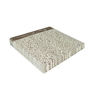 purchase combination price Plant ink High quality environmental pattern Embossed Style Restaurants napkins OEM