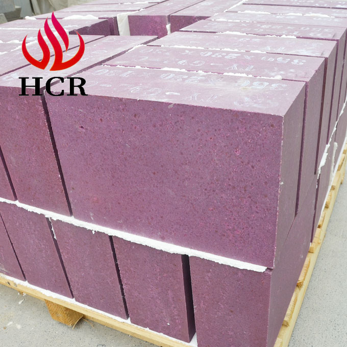 China professional manufacturer produces chrome corundum bricks for rotary heating furnace