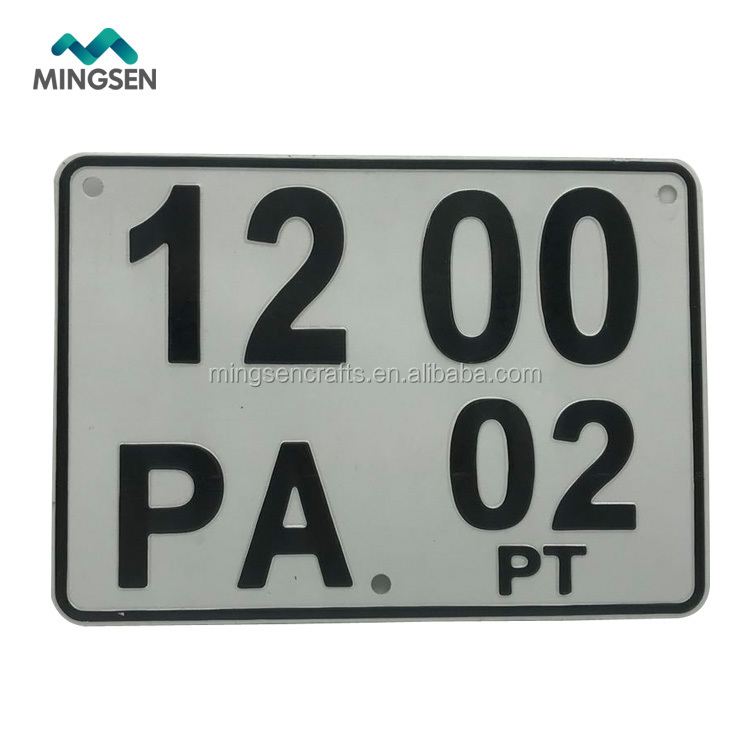 Высококачественные тисненые номерные таблички на заказ