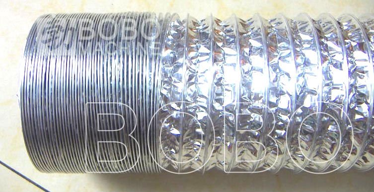 Expandable Flexible Aluminum Foil Air Tunnel Ventilation Round Duct Hose Machine