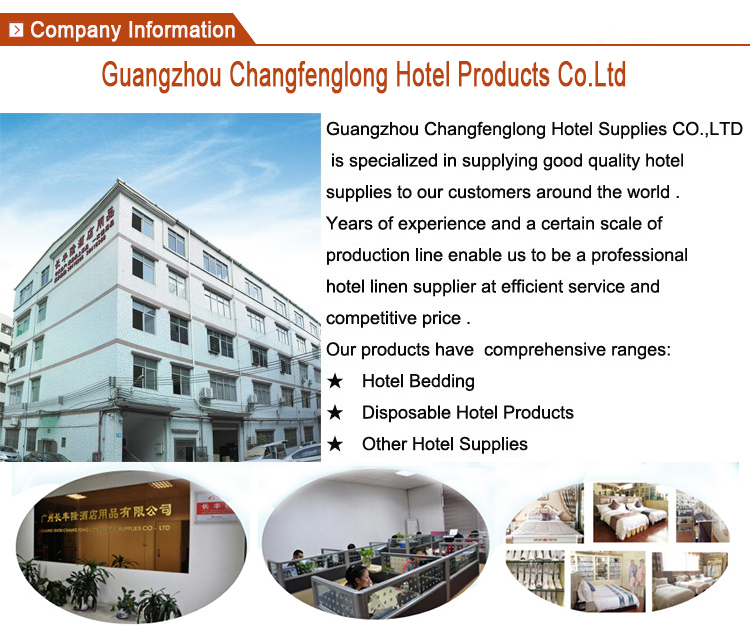 CFL hotel supplies white bed sheet for hotels and hospitals