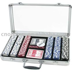 300pc x 11.5g poker chips set