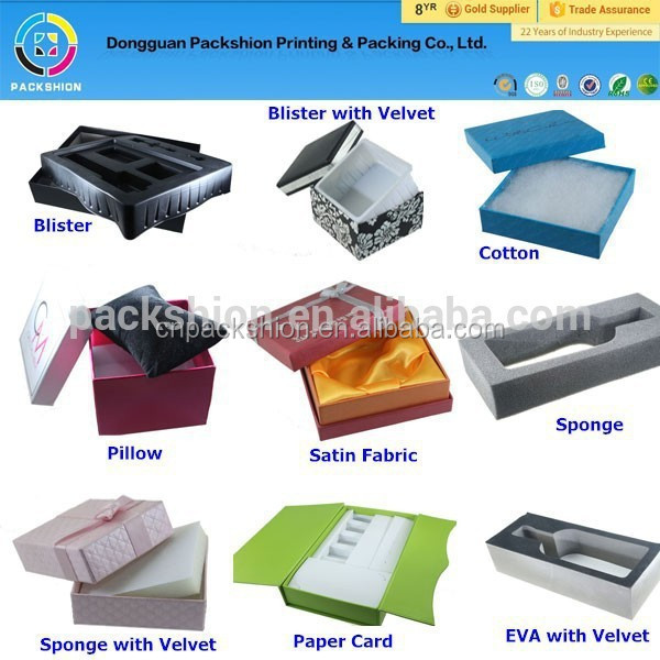 Customized paperboard present box with insert