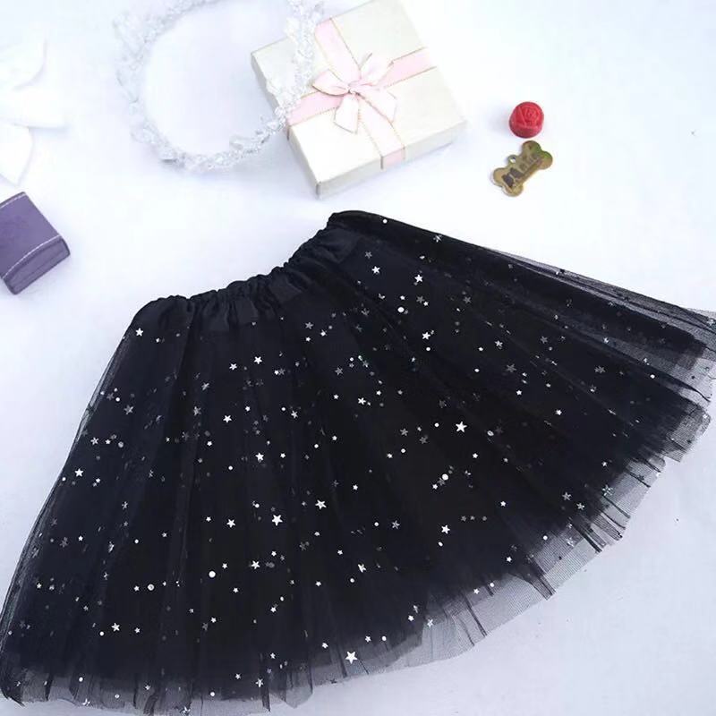 Модный дизайн, горячая Распродажа, 80s 90s 00s, желтая юбка-пачка с блестящими звездами для рождественского фестиваля