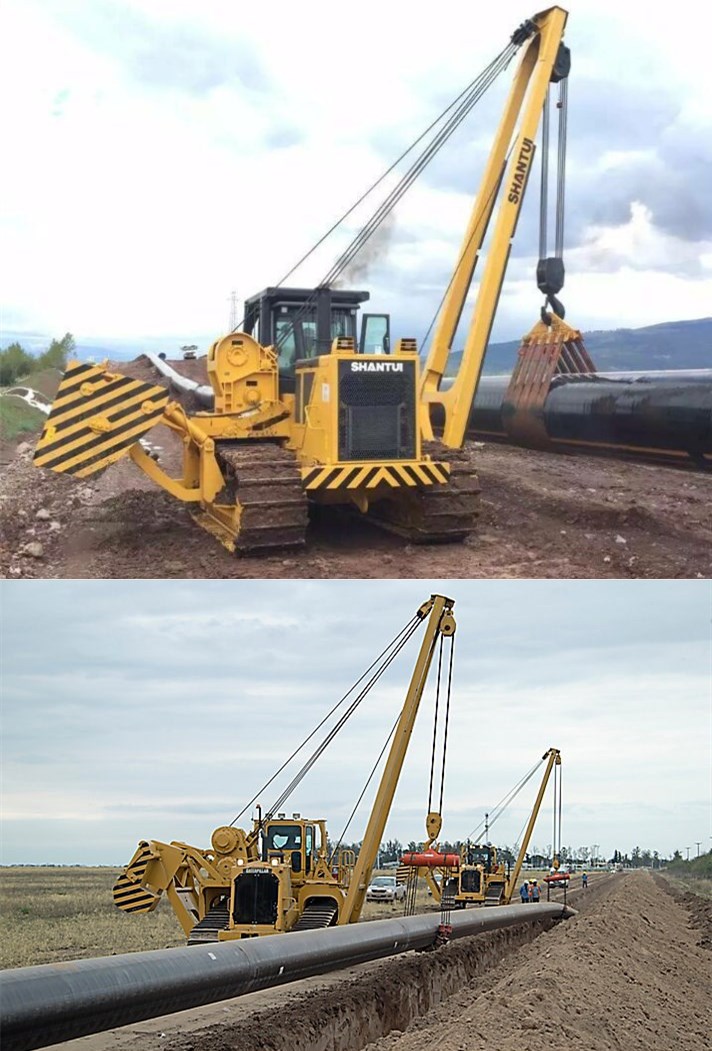 山推厂供应sp45y石油设备履带式铺管机