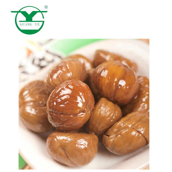 Очищенный и жареный сладкий каштановый Снэк