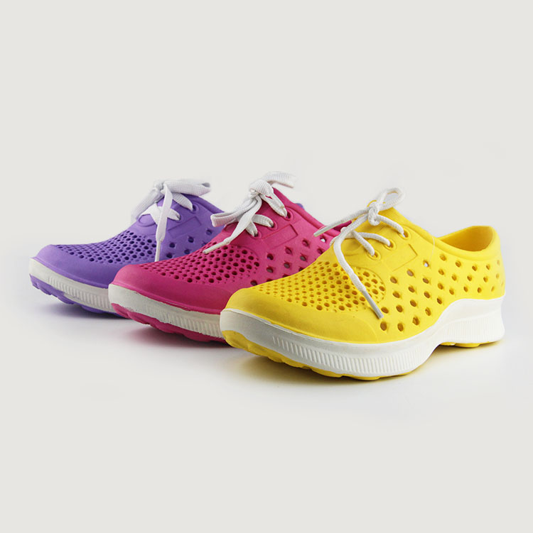 Женские сабо EVA, спортивная обувь, женские кроссовки на шнуровке, водонепроницаемая Спортивная обувь Eva, женская спортивная обувь