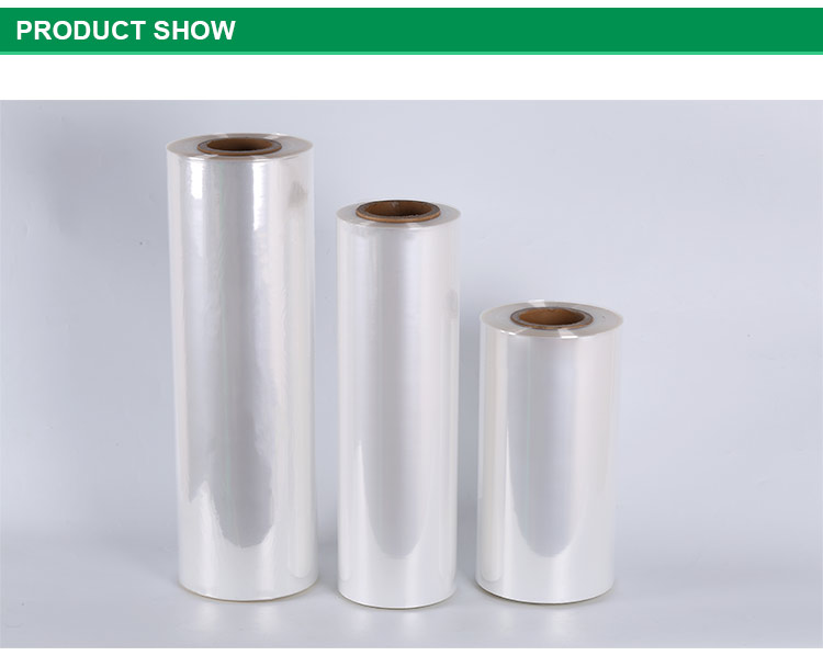 PE/POF shrink film plastic roll manufactured in China with good price