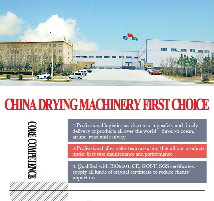 Good Quality Coco<i></i>nut Chaff Bran Rotary Dryer Machine