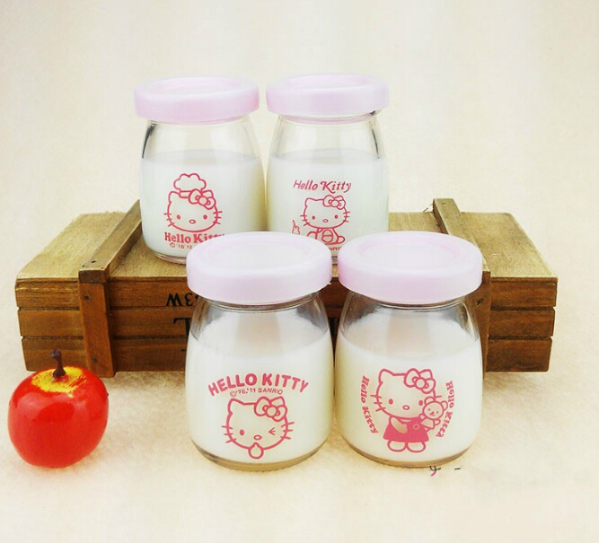 Haonai Eco-Friendly Wholesale funny clear juice glass bottle