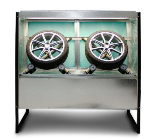 Легко управляемая ступица краска колесо спрей стенд